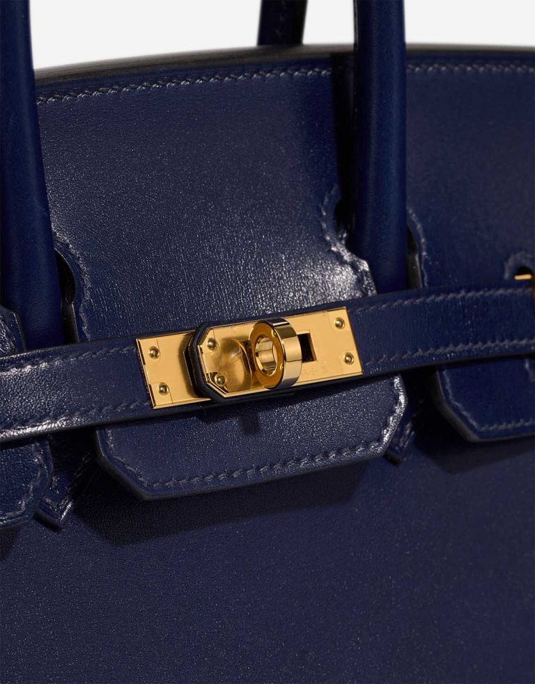 Hermès Birkin 25 Box Bleu Saphir Closing System | Sell your designer bag
