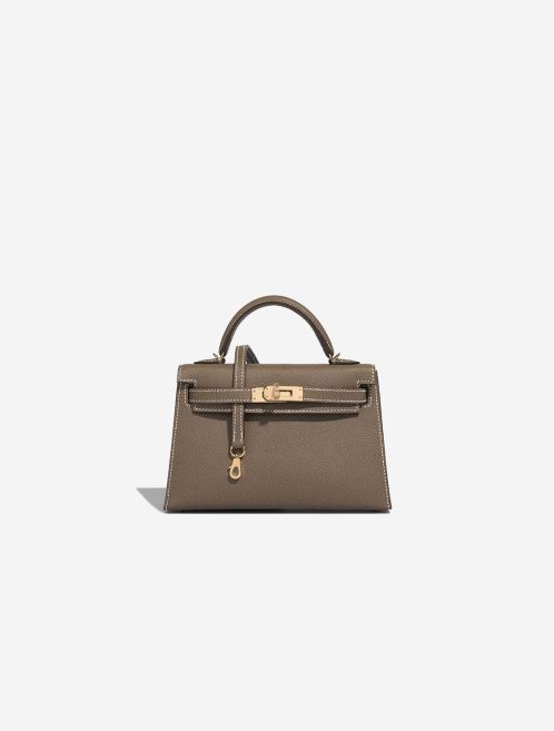 Hermès Kelly Mini Epsom Étoupe Front | Sell your designer bag