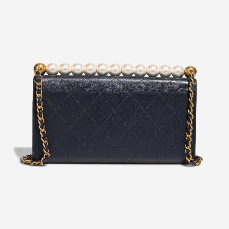 Chanel Wallet On Chain Timeless Lamb Dark Blue | Sell your designer bag