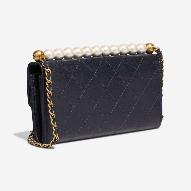 Chanel Wallet On Chain Timeless Lamb Dark Blue | Sell your designer bag