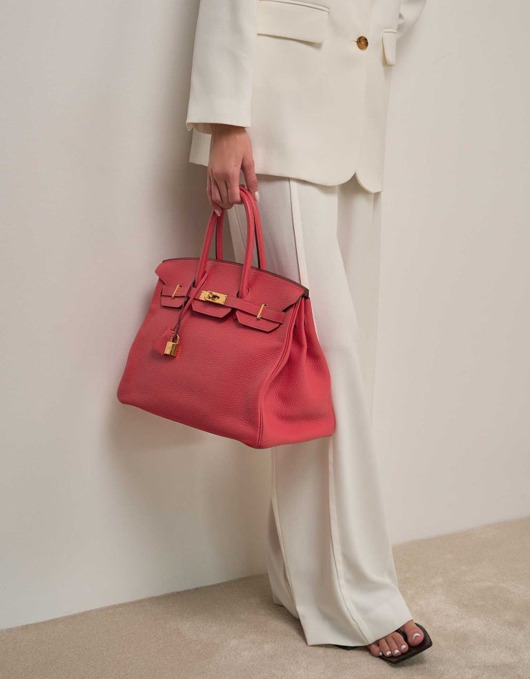 Hermès Birkin 35 Clémence Bougainvillier on Model | Sell your designer bag