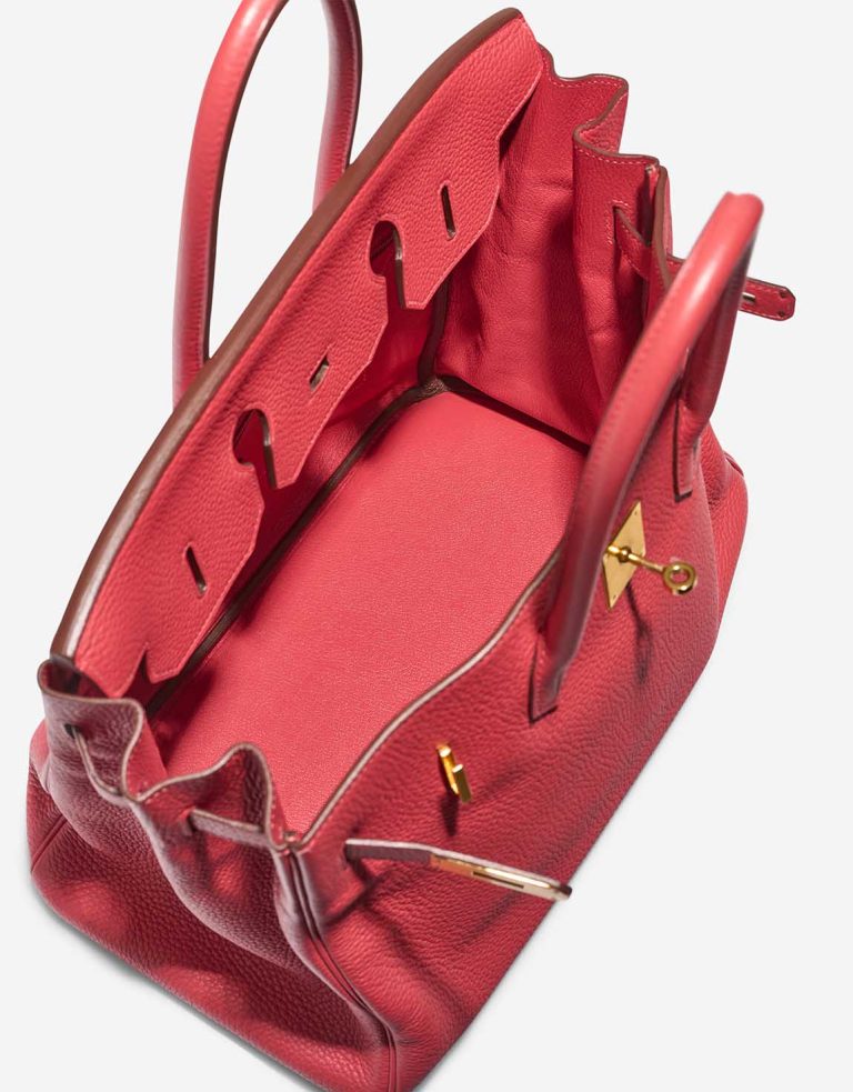 Hermès Birkin 35 Clémence Bougainvillier Inside | Sell your designer bag