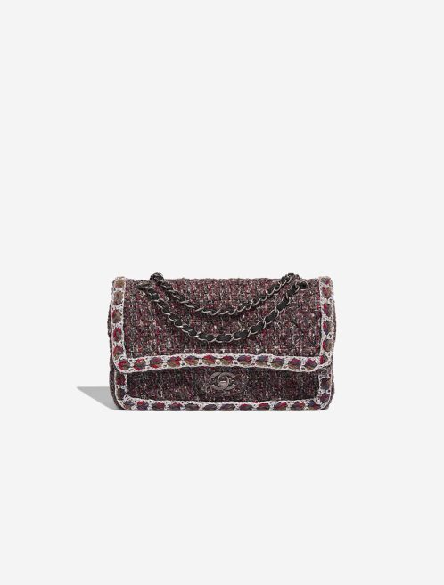 Chanel Timeless Medium Tweed Grey Front | Sell your designer bag
