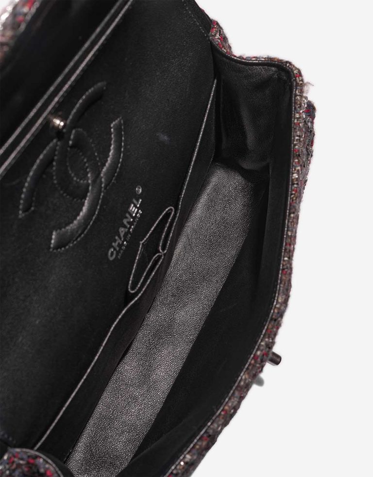 Chanel Timeless Medium Tweed Grey Inside | Sell your designer bag