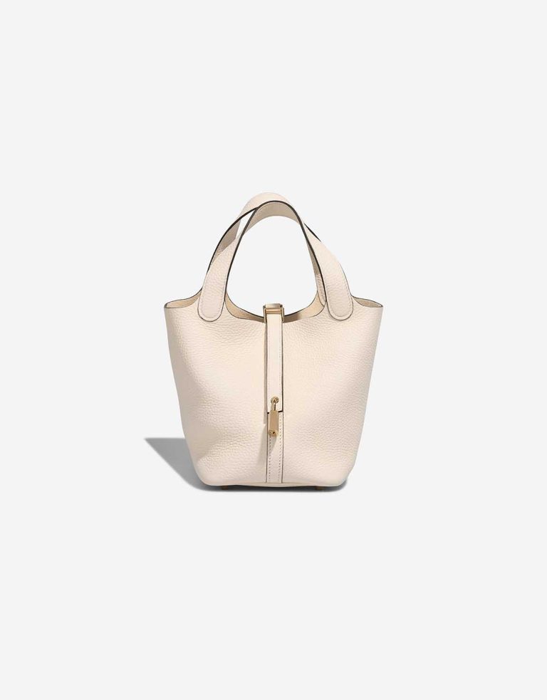 Hermès Picotin 18 Taurillon Clémence Nata Front | Sell your designer bag