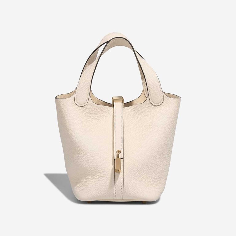 Hermès Picotin 18 Taurillon Clémence Nata Front | Sell your designer bag