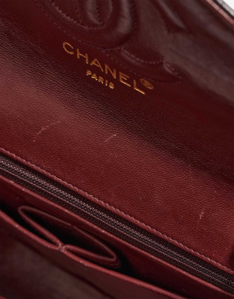 Chanel Timeless Flap Bag Small Lamb Black Signs of wear | Sell your designer bag