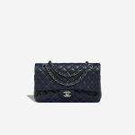 Chanel Timeless Medium Caviar Navy Front | Sell your designer bag