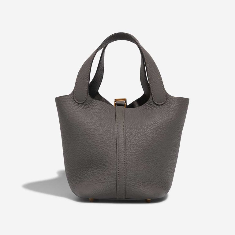 Hermès Picotin 18 Taurillon Clémence Gris Meyer | Sell your designer bag
