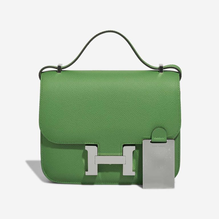 Hermès Constance 18 Epsom Vert Yucca Front | Sell your designer bag