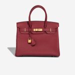 Hermès Birkin 30 Togo Rouge Grenat Front | Sell your designer bag