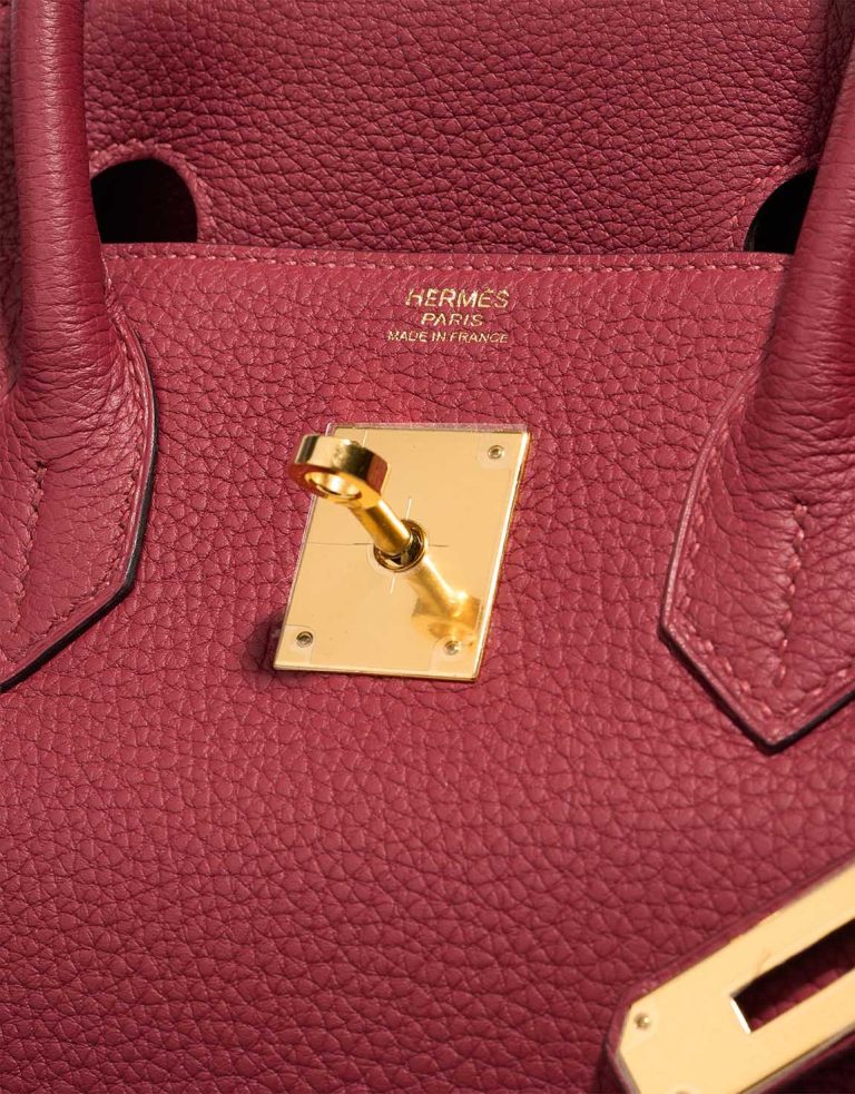 Hermès Birkin 30 Togo Rouge Grenat Logo | Sell your designer bag