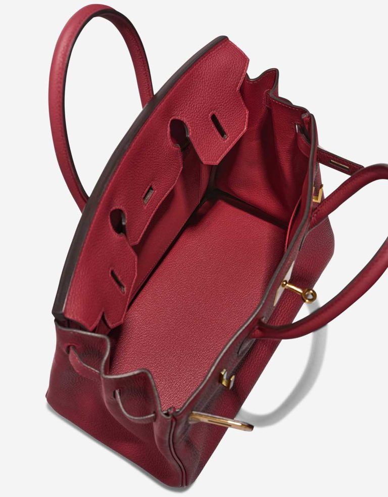 Hermès Birkin 30 Togo Rouge Grenat Inside | Sell your designer bag