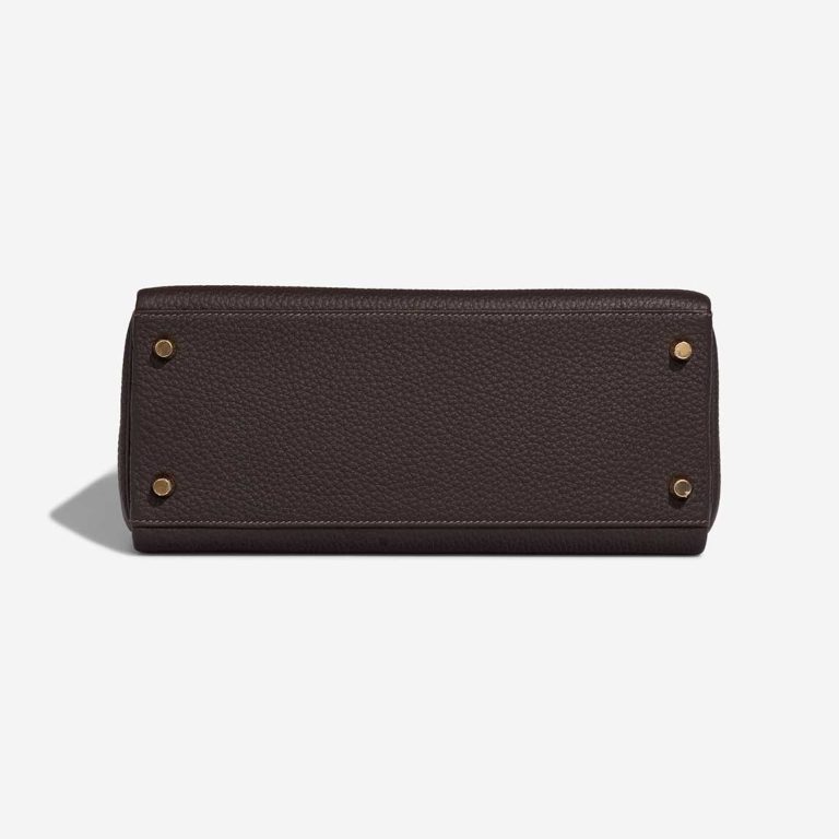 Hermès Kelly 28 Taurillon Clémence Macassar | Sell your designer bag