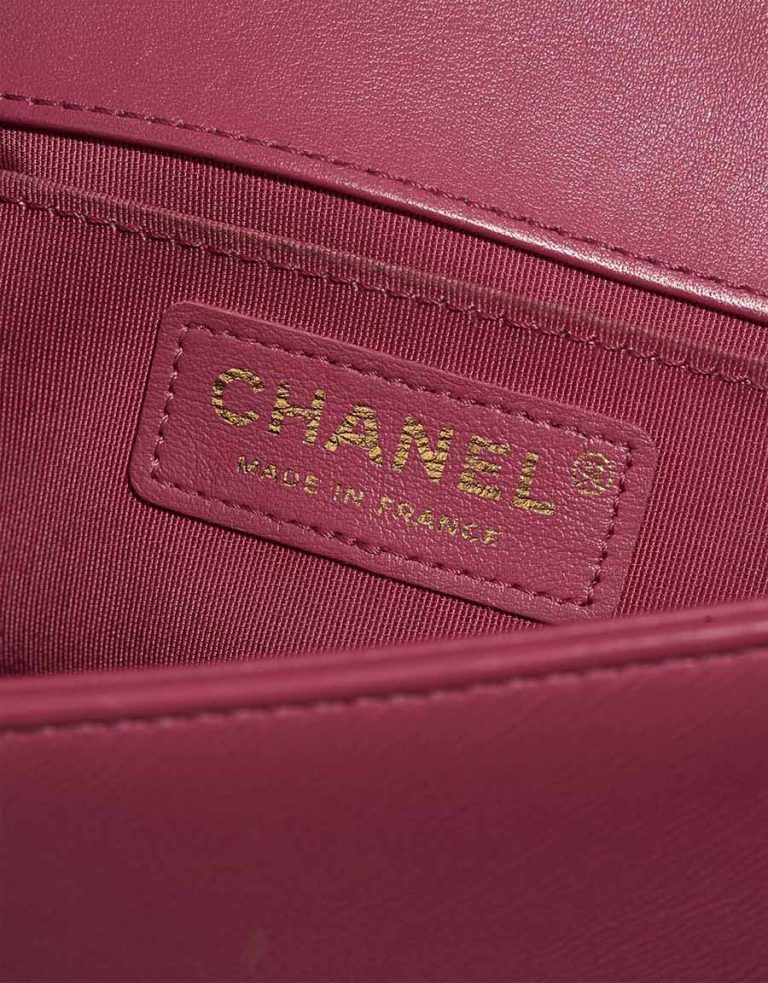 Chanel Boy Small Lamb / Tweed Pink / Beige / Multicolour Logo | Sell your designer bag
