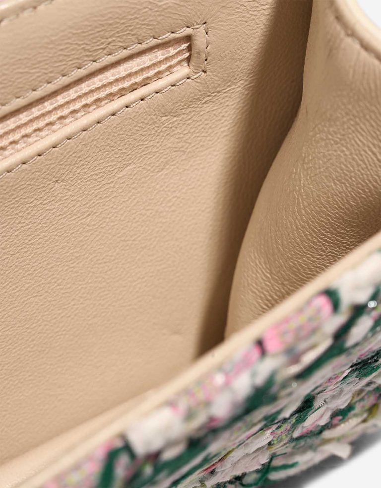 Chanel Timeless Flap Bag Small Tweed / Lamb Multicolour Signs of wear | Sell your designer bag