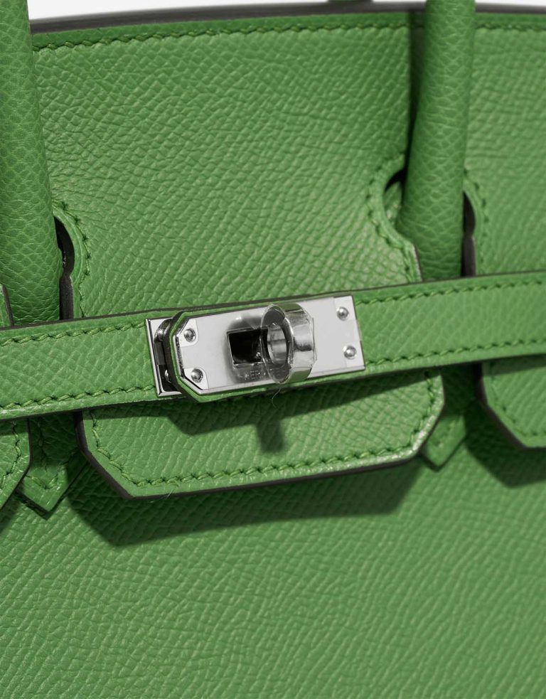 Hermès Birkin 25 Epsom Vert Yucca Closing System | Sell your designer bag