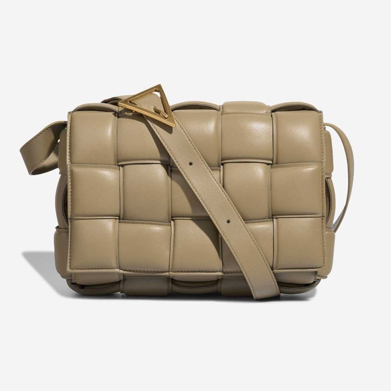 Bottega Veneta Cassette Lamb Sage Front | Sell your designer bag
