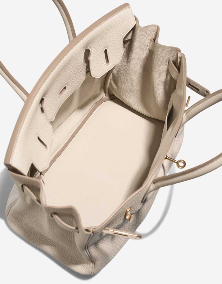 Hermès Birkin 30 Togo Béton  Inside | Sell your designer bag