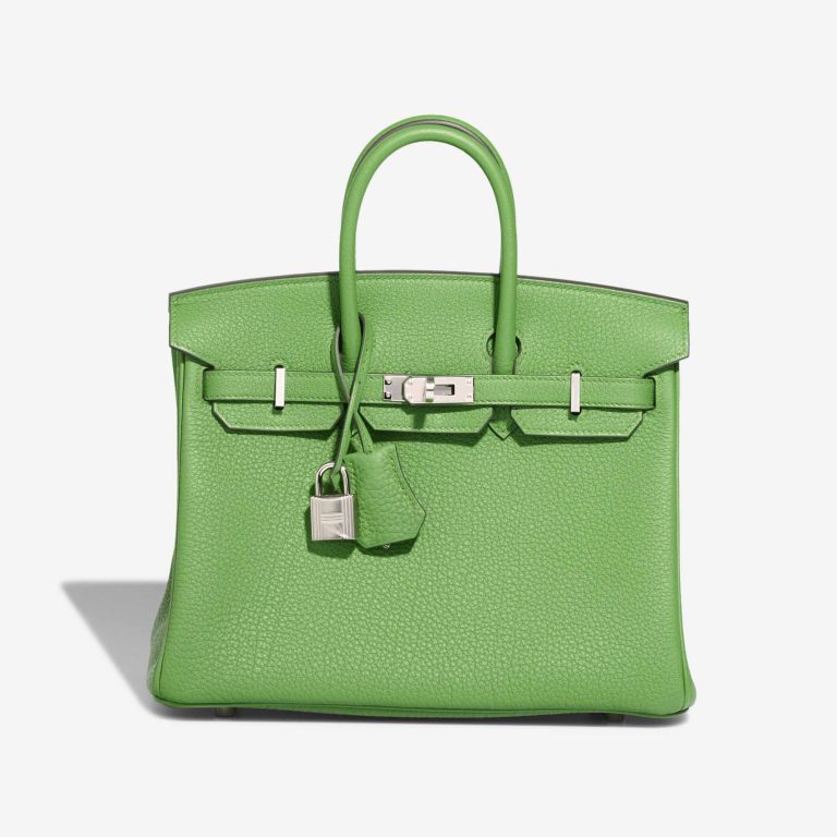Hermès Birkin 25 Togo Vert Yucca Front | Sell your designer bag