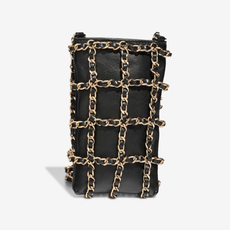 Chanel Phone Holder Lamb Black | Sell your designer bag