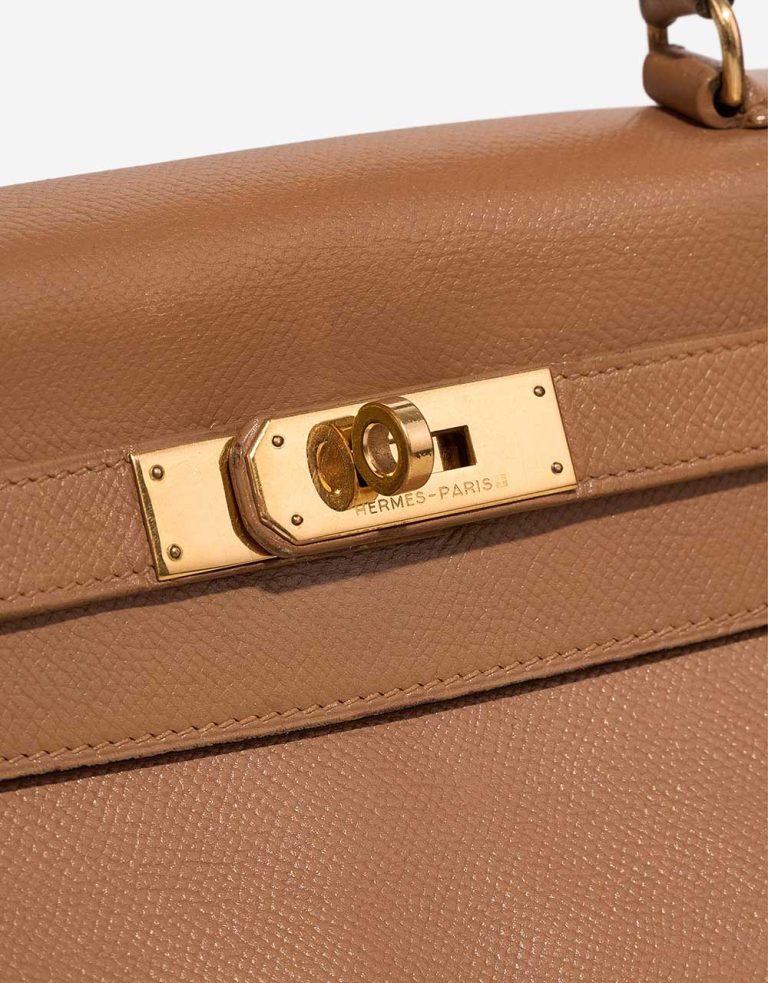 Hermès Kelly 28 Epsom Beige Closing System | Sell your designer bag