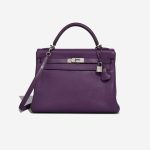 Hermès Kelly 32 Togo Ultraviolet Front | Verkaufen Sie Ihre Designertasche