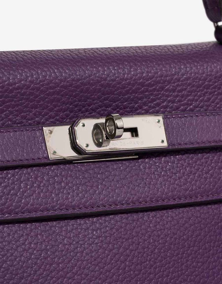 Hermès Kelly 32 Togo Ultraviolet Closing System | Verkaufen Sie Ihre Designer-Tasche