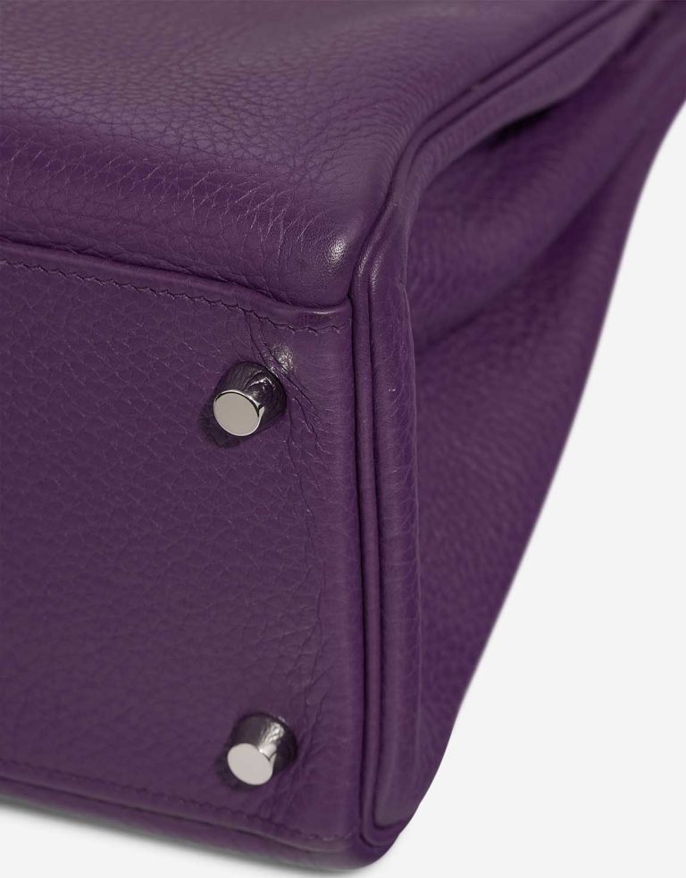 Hermès Kelly 32 Togo Ultraviolett Gebrauchsspuren | Verkaufen Sie Ihre Designertasche