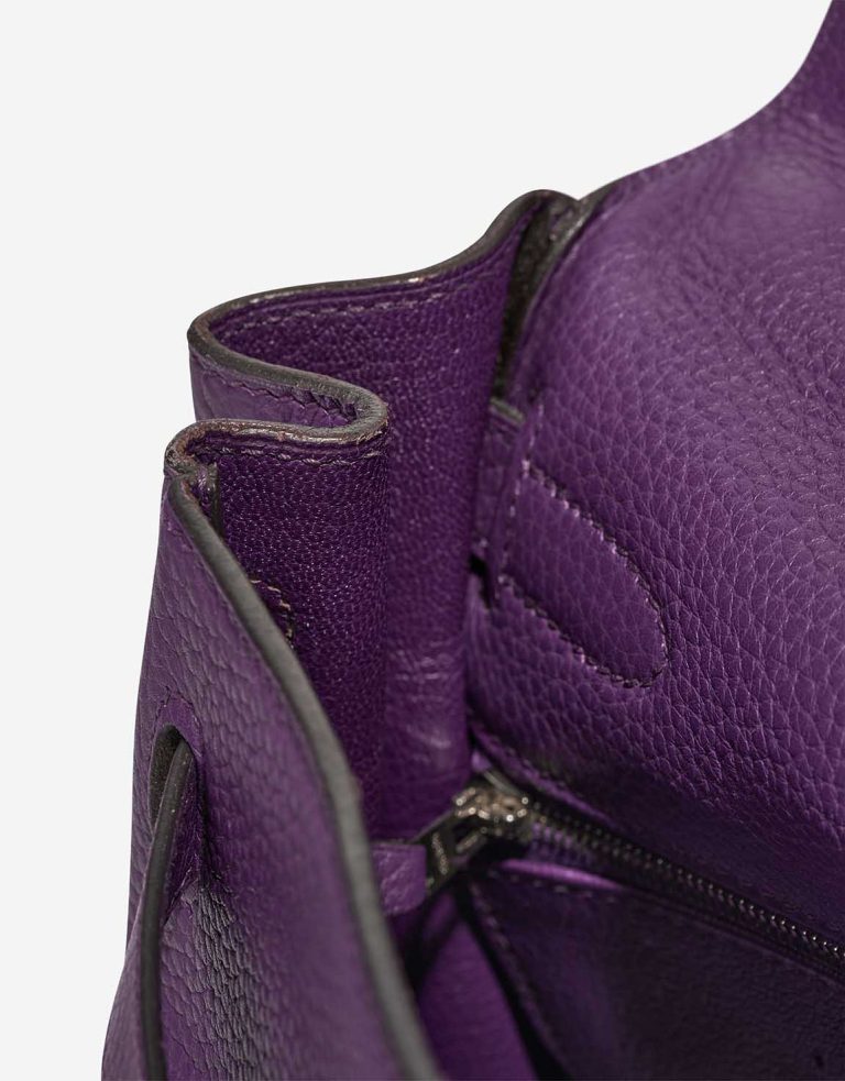 Hermès Kelly 32 Togo Ultraviolett Gebrauchsspuren | Verkaufen Sie Ihre Designertasche
