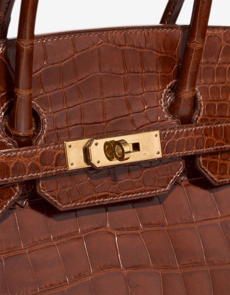 Hermès Birkin 35 Alligator Mississippi Étrusque Closing System | Sell your designer bag