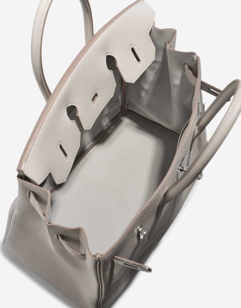 Hermès Birkin 35 Togo Gris Perle Inside | Sell your designer bag