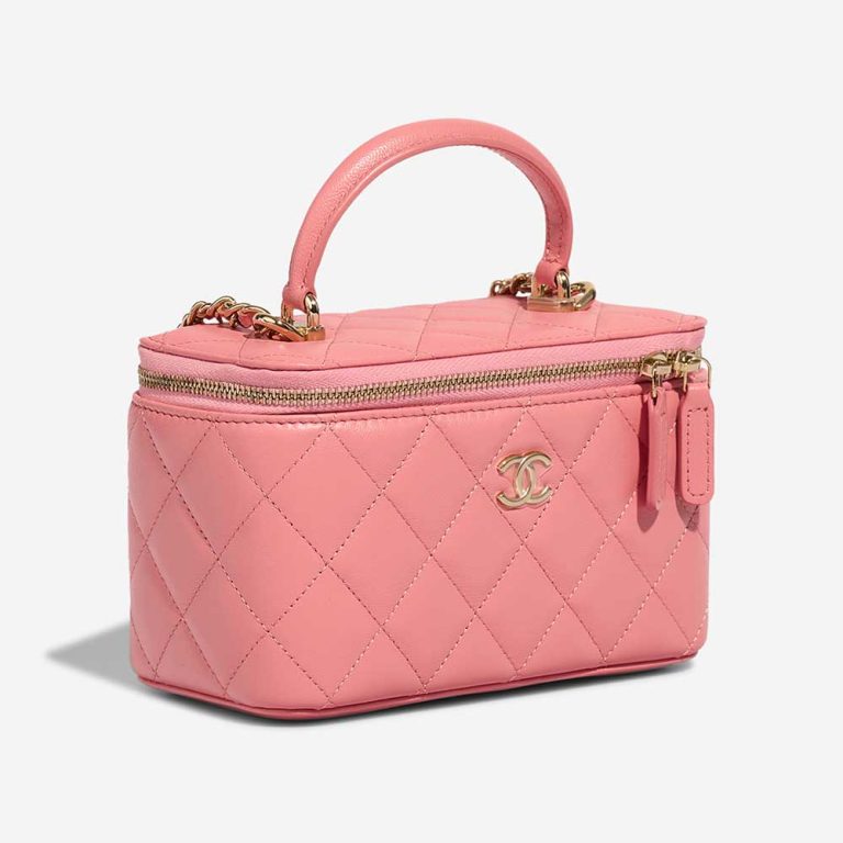 Chanel Vanity Small Lammleder Rosa | Verkaufen Sie Ihre Designer-Tasche
