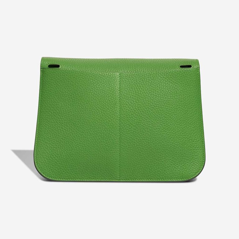 Hermès Halzan 25 Taurillon Clémence Vert Yucca | Sell your designer bag