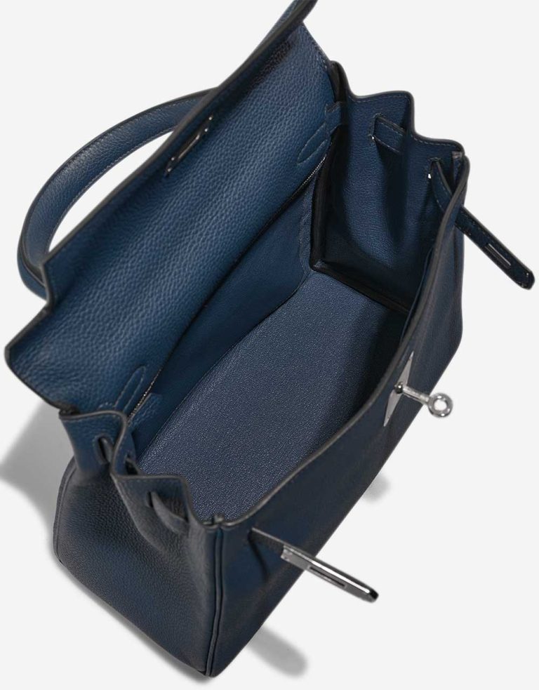 Hermès Kelly 28 Togo Bleu de Prusse Inside | Sell your designer bag