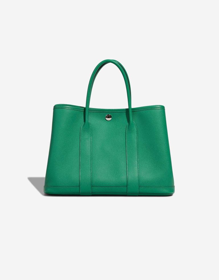 Hermès Garden Party 30 Epsom Vert Jade Front | Sell your designer bag