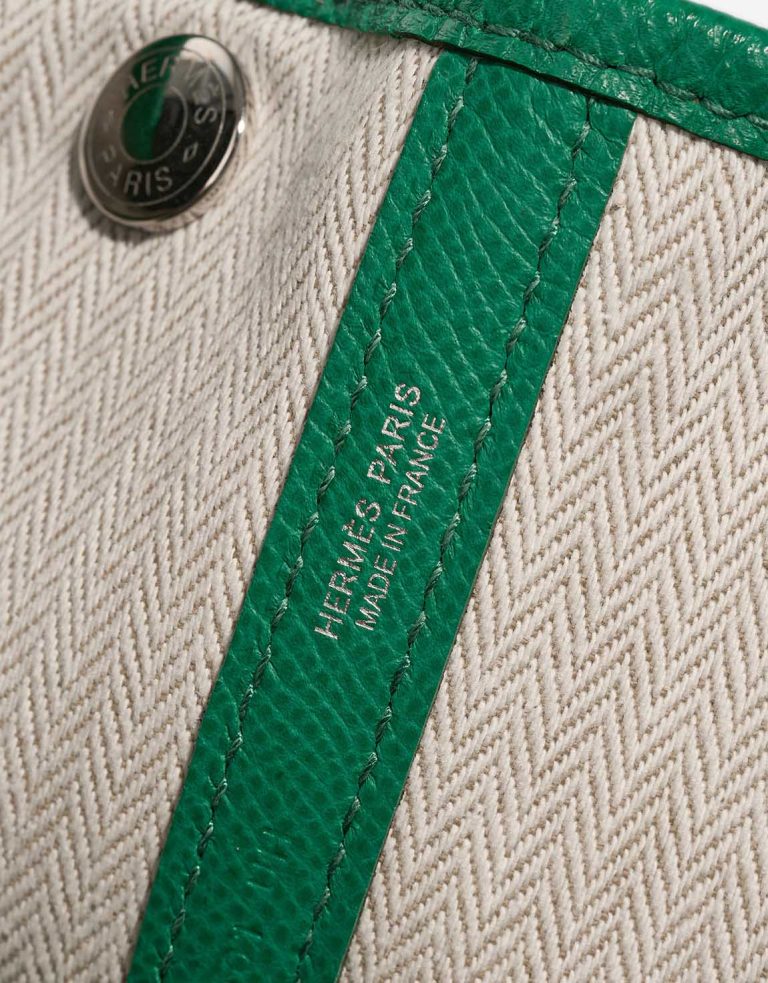 Hermès Garden Party 30 Epsom Vert Jade Logo | Sell your designer bag