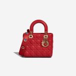 Dior Lady Small Lamb Red Front | Sell your designer bag