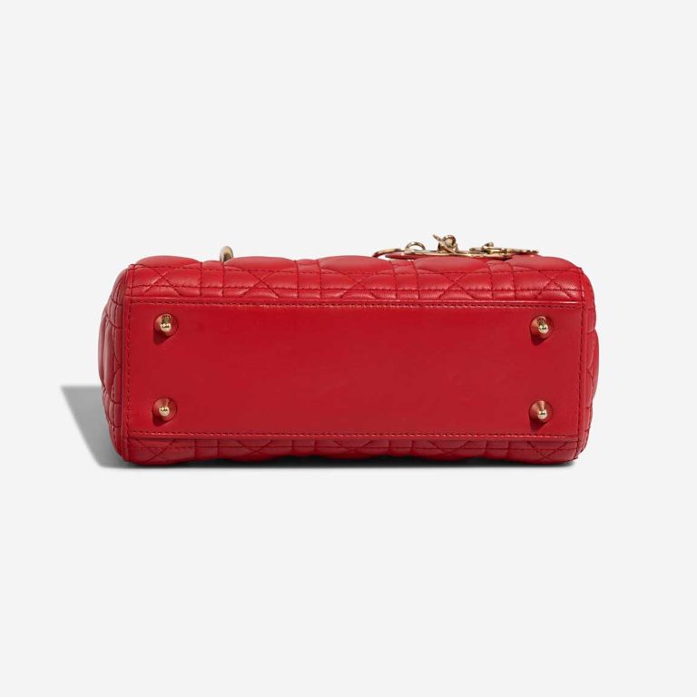 Dior Lady Small Lamb Red | Sell your designer bag