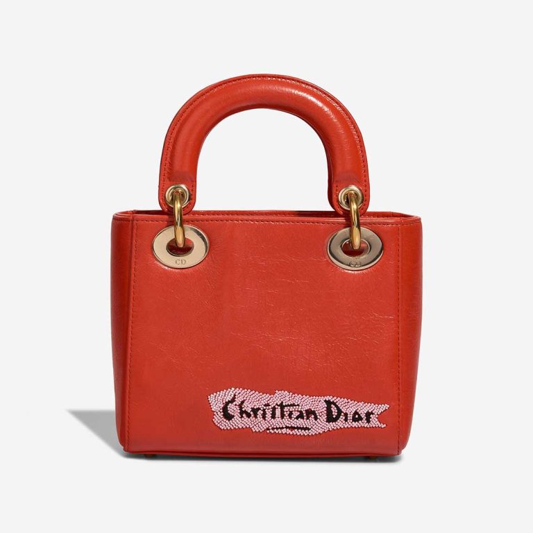 Dior Lady Mini Calf Red | Sell your designer bag