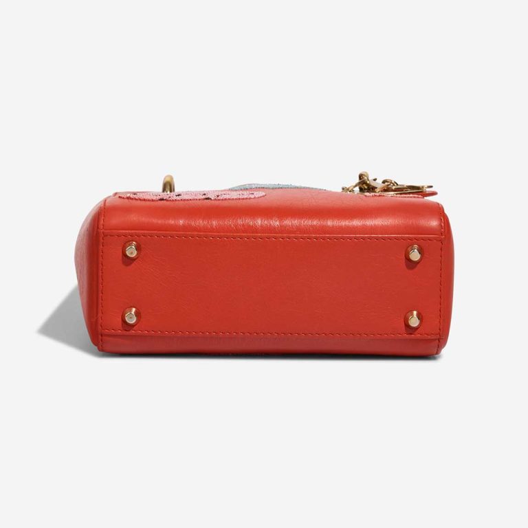Dior Lady Mini Calf Red | Sell your designer bag