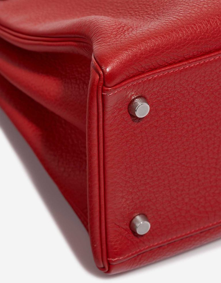 Hermès Kelly 35 Togo Rouge Vif Signs of wear | Sell your designer bag