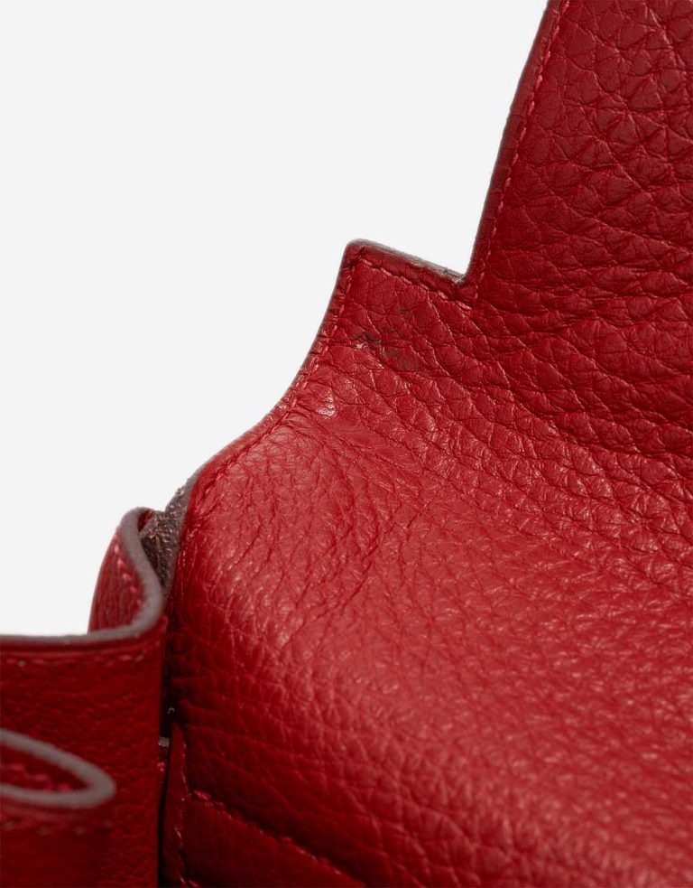 Hermès Kelly 35 Togo Rouge Vif Signs of wear | Sell your designer bag