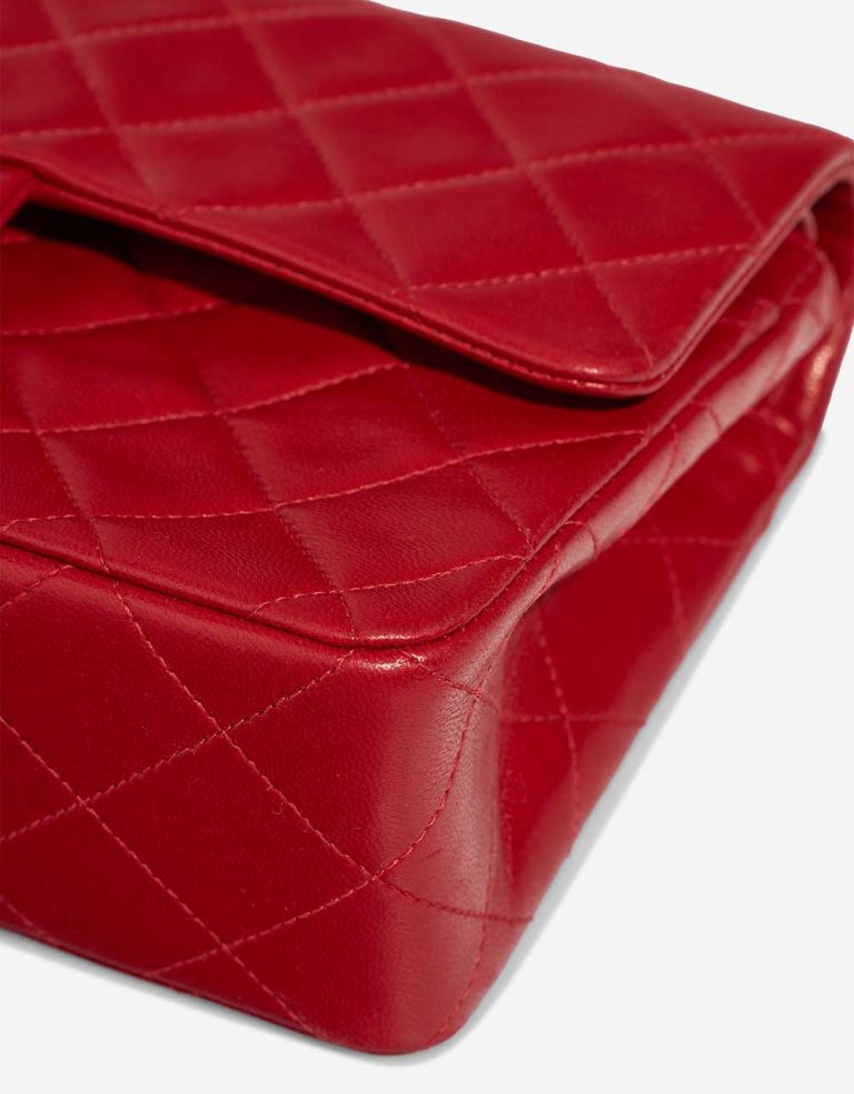Chanel Timeless Petit agneau rouge Signes d'usure | Vendez votre sac de créateur