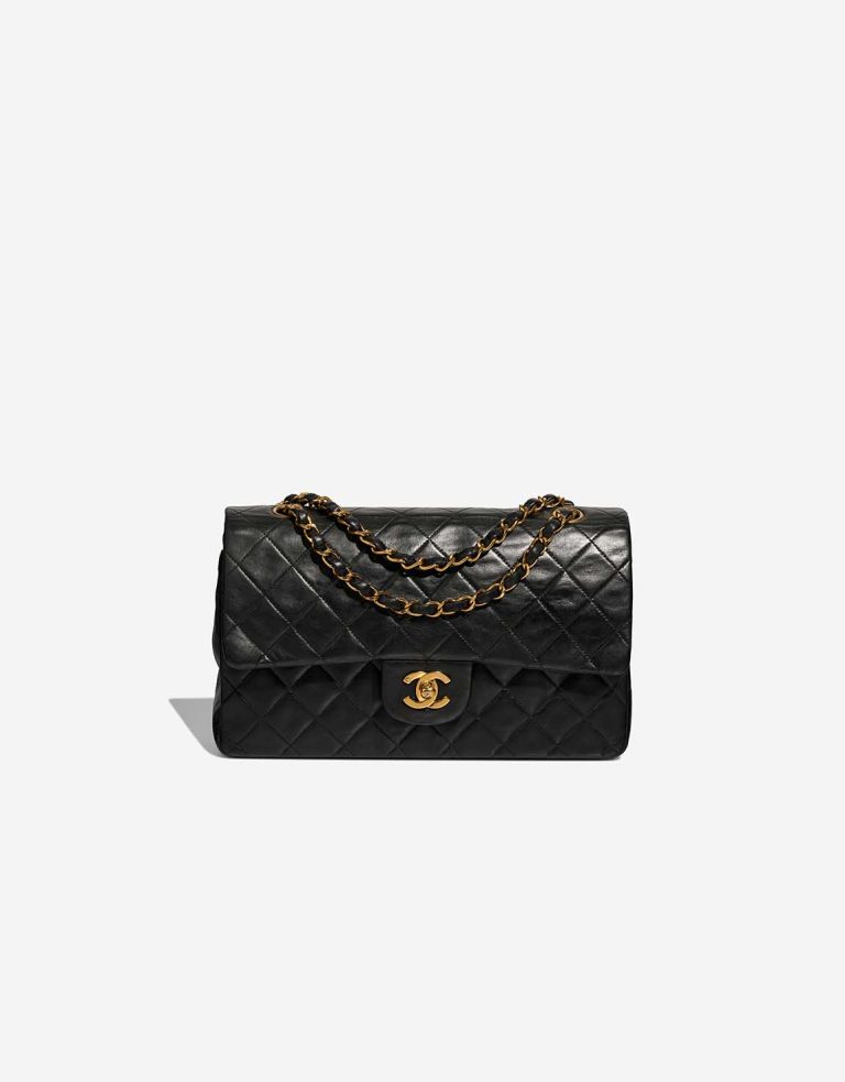 Chanel Timeless Medium Lamb Black Front | Sell your designer bag
