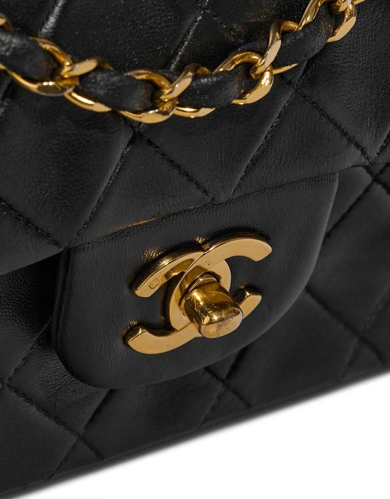 Chanel Timeless Medium Lamb Black Closing System | Sell your designer bag