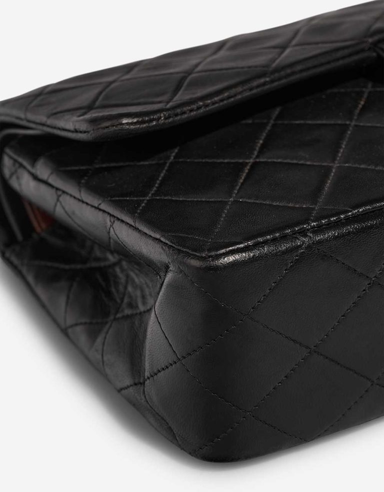 Chanel Timeless Medium Lamb Black Signs of wear | Sell your designer bag
