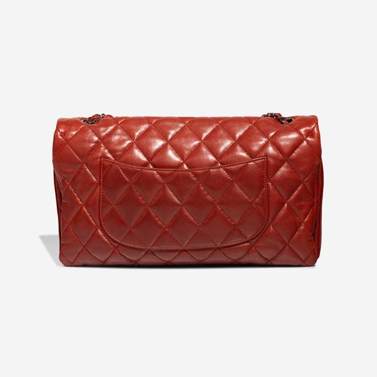 Chanel Timeless Maxi Flap Bag Lamb Red | Sell your designer bag