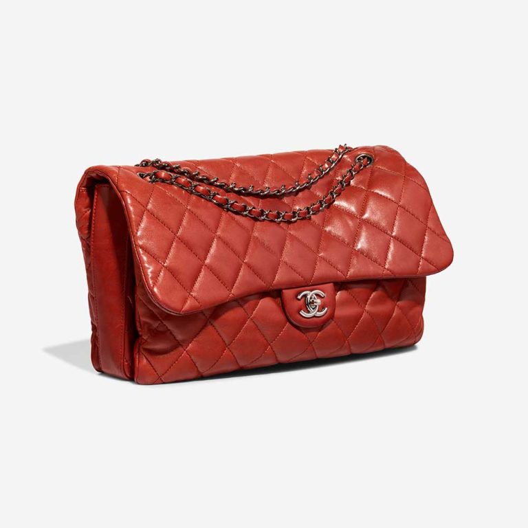 Chanel Timeless Maxi Flap Bag Lamb Red | Sell your designer bag