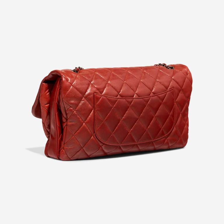 Chanel Timeless Maxi Flap Bag Lamb Red | Sell your designer bag